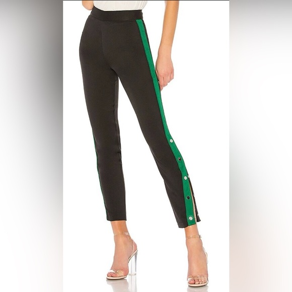 **Host Pick** NWT Lovers and Friends On Track Legging Green Black XS Preppy Y2K - Picture 2 of 7
